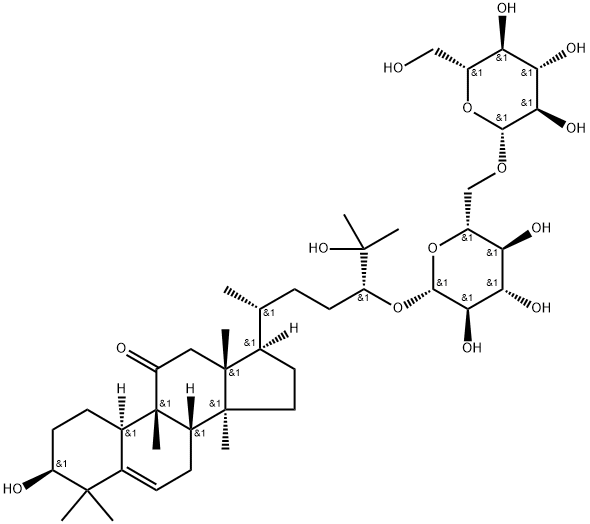 11-Oxomogroside II A1 structure