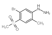 5-Bromo-2-methyl-4-methylsulfonylphenylhydrazine picture