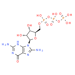 8-aminoguanosine triphosphate structure