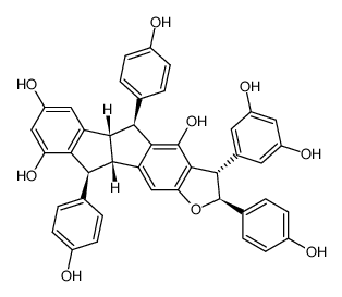 (7''S,8''S)-rel-(7R,8R,7'R,8'R)-gnetin-I Structure