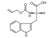 Alloc-Trp-OH structure