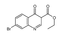 3-Quinolinecarboxylic acid, 7-bromo-3,4-dihydro-4-oxo-, ethyl ester picture