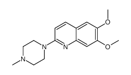 6,7-dimethoxy-2-(4-methylpiperazin-1-yl)quinoline Structure