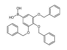 [3,4,5-tris(phenylmethoxy)phenyl]boronic acid Structure