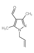 1-烯丙基-3,5-二甲基-1H-吡唑-4-甲醛图片