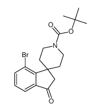 Tert-Butyl 7-Bromo-3-Oxo-2,3-Dihydrospiro[Indene-1,4-Piperidine]-1-Carboxylate picture