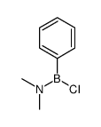 Chloro(dimethylamino)phenylborane Structure