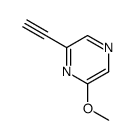 2-Ethynyl-6-methoxy-pyrazine structure