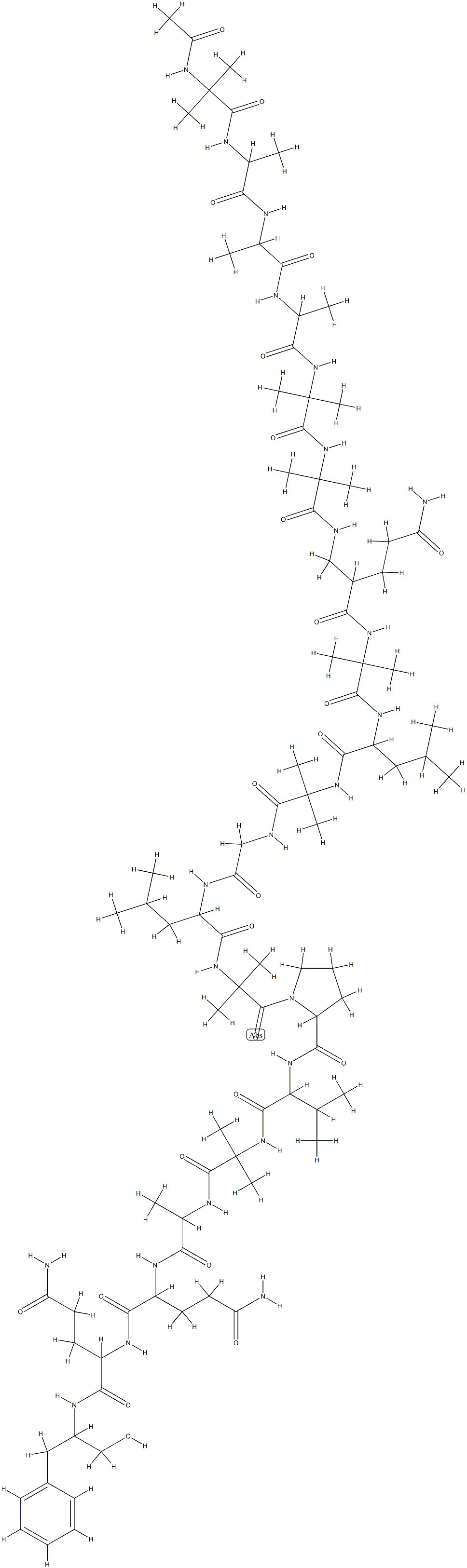 Trichokonin VIII Structure