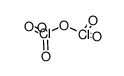 dichlorine hexaoxide Structure