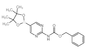 BENZYL (5-(4,4,5,5-TETRAMETHYL-1,3,2-DIOXABOROLAN-2-YL)PYRIMIDIN-2-YL)CARBAMATE picture