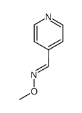 4-Pyridinecarboxaldehyde,O-methyloxime,[C(E)]-(9CI) Structure