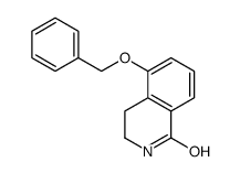 5-(苄氧基)-3,4-二氢异喹啉-1(2H)-星空app结构式