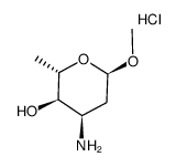 甲基L-柔红胺盐酸盐结构式