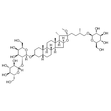 知母皂苷E结构式