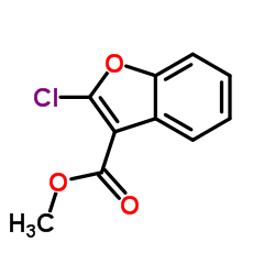 Methyl 2-chloro-1-benzofuran-3-carboxylate Structure