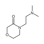 4-[2-(dimethylamino)ethyl]morpholin-3-one Structure