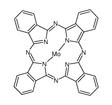 molybdenum phthalocyanine Structure