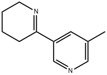 5-Methyl-3,4,5,6-tetrahydro-[2,3]bipyridinyl结构式