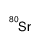 strontium-80 Structure