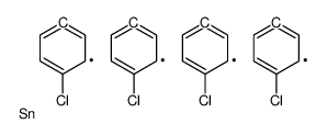 tetrakis(4-chlorophenyl)stannane Structure