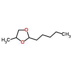 4-甲基-2-戊己-1,3-二氧戊环结构式