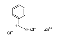 dichlorozinc,phenylhydrazine结构式