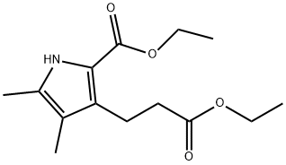 3-(2-ethoxycarbonyl-ethyl)-4,5-dimethyl-1h-pyrrole-2-carboxylic acid ethyl ester图片