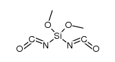 silicon dimethoxy diisocyanate Structure