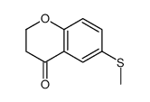 4H-1-BENZOPYRAN-4-ONE, 2,3-DIHYDRO-6-(METHYLTHIO)- picture