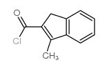 1H-Indene-2-carbonylchloride,3-methyl-(9CI) structure