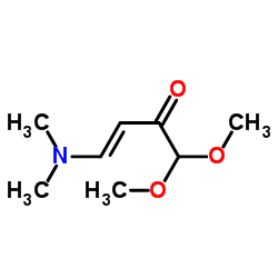 (E)-4-(dimethylamino)-1,1-dimethoxybut-3-en-2-one structure