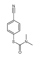 S-(4-cyanophenyl) N,N-dimethylcarbamothioate结构式