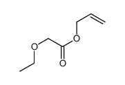 allyl ethoxyacetate Structure