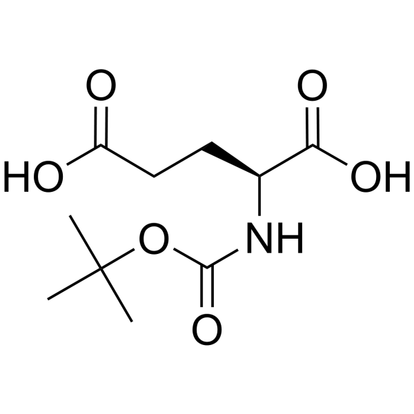 BOC-GLU-OH Structure