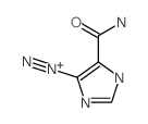 1H-Imidazole-5-diazonium,4-(aminocarbonyl)-, inner salt结构式