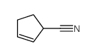 2-Cyclopentene-1-carbonitrile结构式