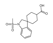 TRANS-1'-(METHYLSULFONYL)SPIRO[CYCLOHEXANE-1,3'-INDOLINE]-4-CARBOXYLIC ACID picture