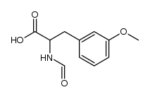 N-formyl-3-methoxy-phenylalanine Structure