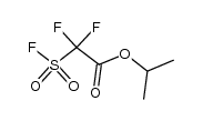 difluoro-fluorosulfonyl-acetic acid isopropyl ester Structure