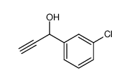 1-(3-chlorophenyl)-2-propyn-1-ol结构式