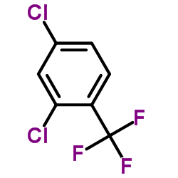 2,4-Dichloro-1-(trifluoromethyl)benzene Structure