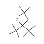 2,2,4,4-tetramethyl-3-neopentylpentan-3-ol结构式