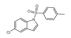 N-tosyl-5-chloroindole Structure