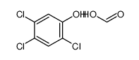 2,4,5-TRICHLOROPHENYL FORMATE Structure