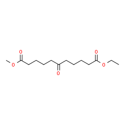 1-ETHYL 11-METHYL 6-OXOUNDECANEDIOATE Structure