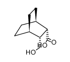 3-Carboxy-2-hydroxymethylbicyclo<2.2.2>octan结构式