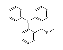 (2-diphenylphosphanylphenyl)methyl-dimethylsilicon结构式