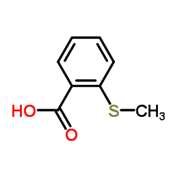 2-(Methylsulfanyl)benzoic acid Structure