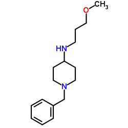 1-Benzyl-N-(3-methoxypropyl)-4-piperidinamine Structure